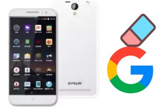 Come eliminare l'account Google su G-Plus Gplus M55