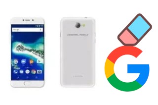 Come eliminare l'account Google su General Mobile GM 6