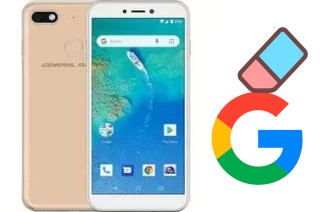 Come eliminare l'account Google su General Mobile GM 9 Go