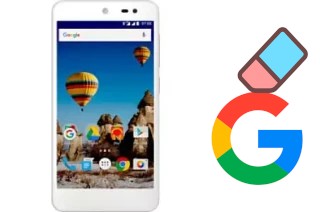 Come eliminare l'account Google su General Mobile GM 5 d