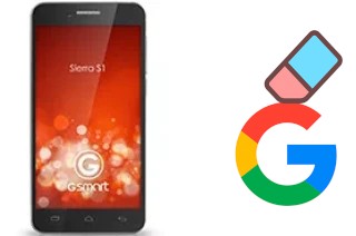 Come eliminare l'account Google su Gigabyte GSmart Sierra S1