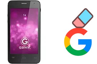 Come eliminare l'account Google su Gigabyte GSmart T4