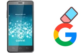 Come eliminare l'account Google su Gigabyte GSmart Maya M1 v2