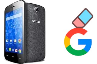 Come eliminare l'account Google su Gigabyte GSmart Essence 4