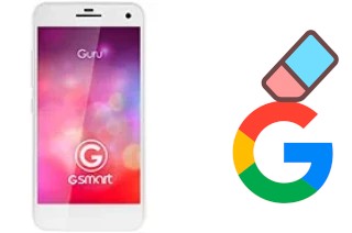 Come eliminare l'account Google su Gigabyte GSmart Guru (White Edition)