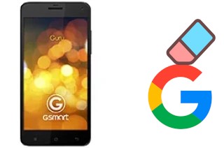 Come eliminare l'account Google su Gigabyte GSmart Guru