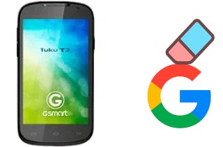 Come eliminare l'account Google su Gigabyte GSmart Tuku T2