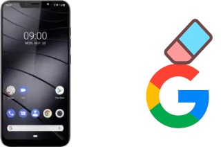 Come eliminare l'account Google su Gigaset GS195