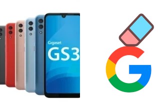 Come eliminare l'account Google su Gigaset GS3