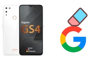 Come eliminare l'account Google su Gigaset GS4