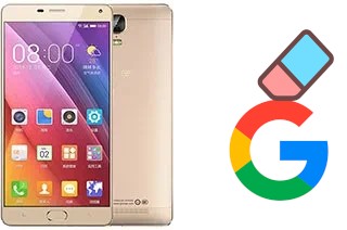 Come eliminare l'account Google su Gionee Marathon M5 Plus