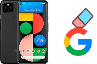 Come eliminare l'account Google su Google Pixel 4a 5G