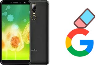 Come eliminare l'account Google su Haier L8