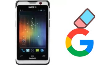 Come eliminare l'account Google su Handheld Nautiz X1