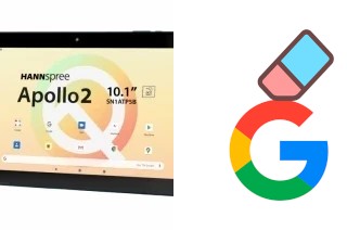 Come eliminare l'account Google su HANNspree Pad 10.1 Apollo 2