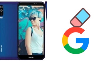 Come eliminare l'account Google su HiSense E30 LITE