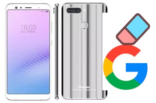 Come eliminare l'account Google su HiSense H11 Pro