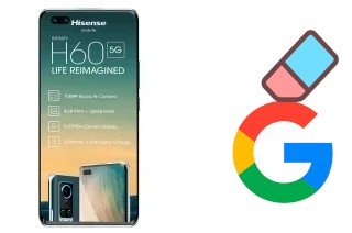 Come eliminare l'account Google su HiSense H60 5G