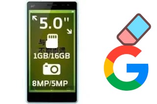 Come eliminare l'account Google su HiSense I632M