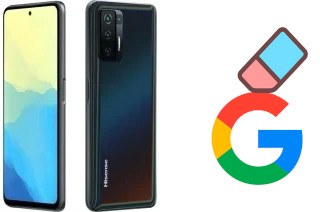 Come eliminare l'account Google su HiSense INFINITY H50S 5G