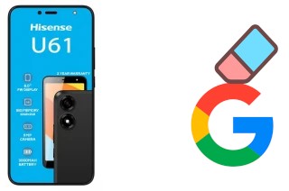 Come eliminare l'account Google su HiSense U61