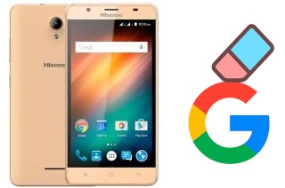 Come eliminare l'account Google su HiSense U989 Pro