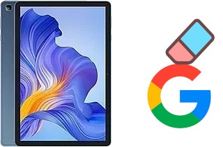 Come eliminare l'account Google su Honor Pad X8