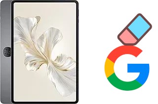 Come eliminare l'account Google su Honor Pad 9