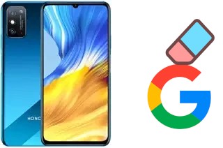 Come eliminare l'account Google su Honor X10 Max 5G