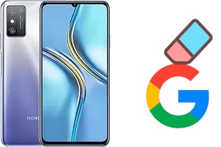 Come eliminare l'account Google su Honor X30 Max