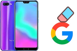 Come eliminare l'account Google su Honor 10