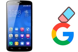 Come eliminare l'account Google su Honor 3C Play