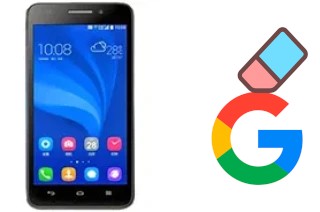 Come eliminare l'account Google su Honor 4 Play