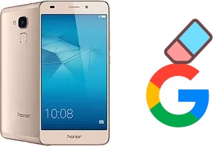 Come eliminare l'account Google su Honor 5c