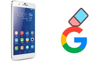 Come eliminare l'account Google su Honor 6 Plus