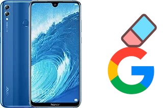 Come eliminare l'account Google su Honor 8X Max