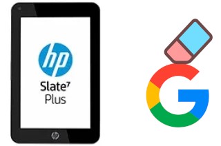 Come eliminare l'account Google su HP Slate7 Plus