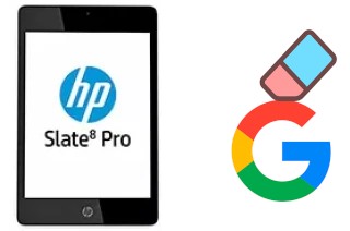 Come eliminare l'account Google su HP Slate8 Pro