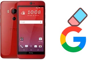 Come eliminare l'account Google su HTC Butterfly 3