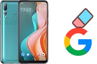 Come eliminare l'account Google su HTC Desire 19s