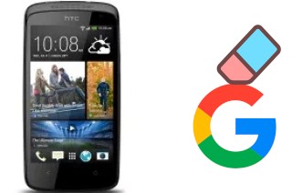 Come eliminare l'account Google su HTC Desire 500