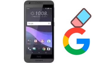 Come eliminare l'account Google su HTC Desire 555