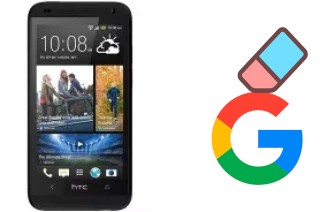 Come eliminare l'account Google su HTC Desire 601