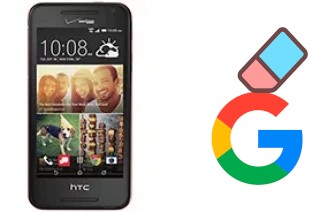 Come eliminare l'account Google su HTC Desire 612