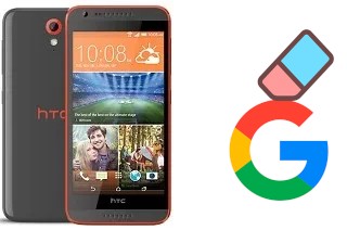 Come eliminare l'account Google su HTC Desire 620G