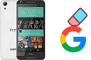 Come eliminare l'account Google su HTC Desire 625