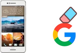 Come eliminare l'account Google su HTC Desire 728G