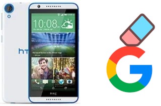 Come eliminare l'account Google su HTC Desire 820q dual sim