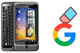 Come eliminare l'account Google su HTC Desire Z