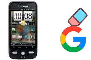 Come eliminare l'account Google su HTC DROID ERIS